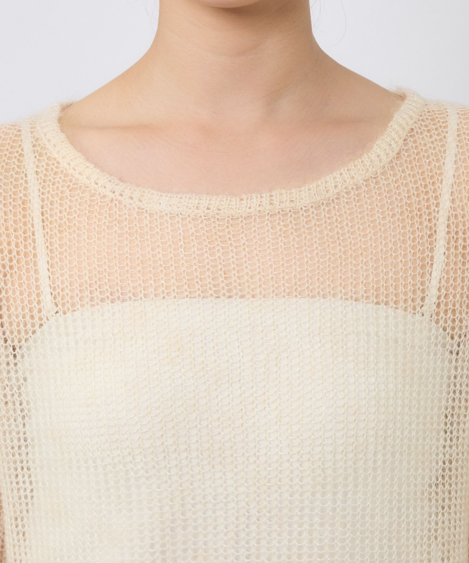 BABYLONE「フレアシルエットプルオーバー」|ニット・セーター|