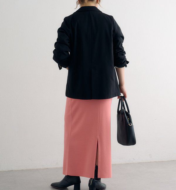  「＼累計1万枚突破！／《-3kg見え》【Du noir】ナロースカート」|スカート|