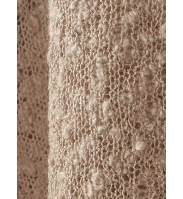 mizuiro ind「mizuiro ind スラブヤーンクルーネックプルオーバー」|ニット・セーター|