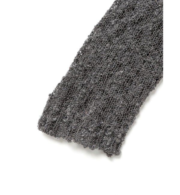 mizuiro ind「mizuiro ind スラブヤーンクルーネックプルオーバー」|ニット・セーター|