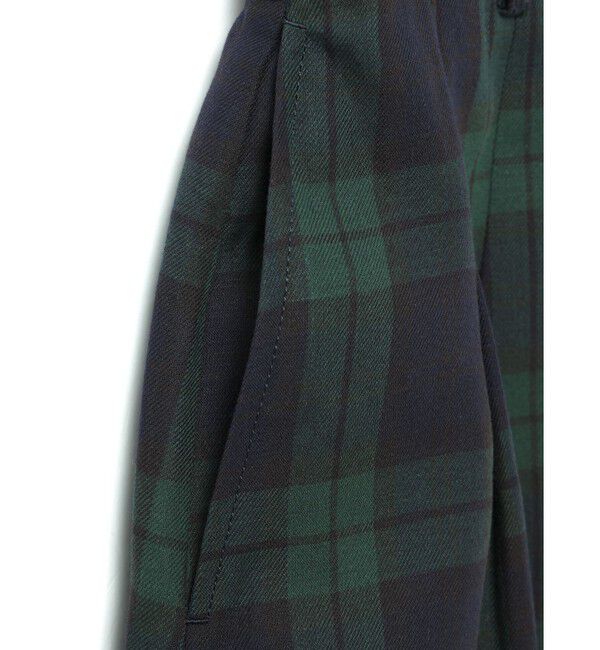 MidiUmi「MidiUmi チェックタックスカート」|スカート|