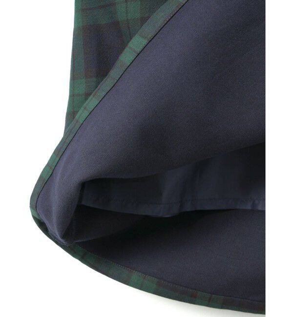 MidiUmi「MidiUmi チェックタックスカート」|スカート|