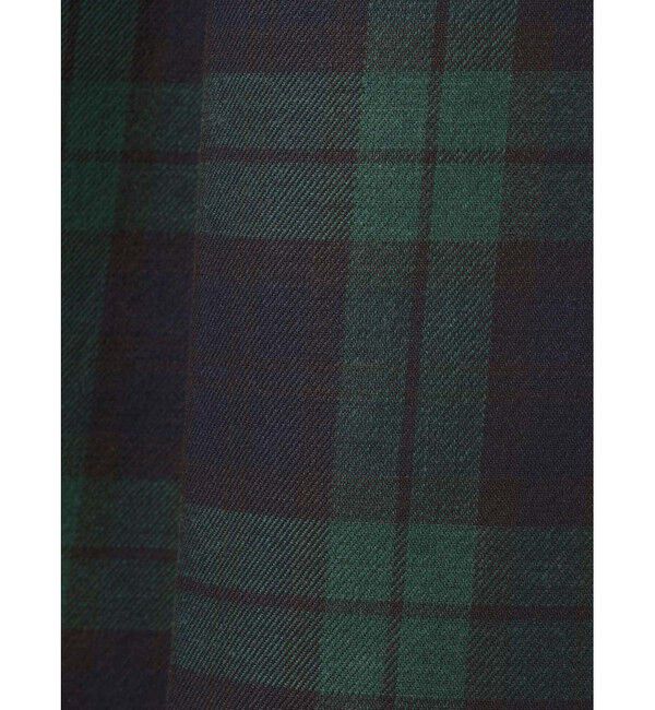 MidiUmi「MidiUmi チェックタックスカート」|スカート|