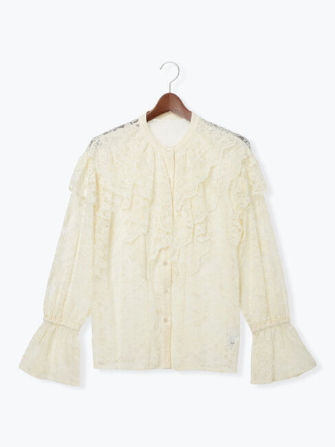 Te chichi「レースフリルレイヤードブラウス《2025winter catalog item》」|シャツ・ブラウス|