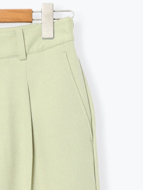 Lugnoncure「ウエストタックセンタープレスワイドパンツ」|その他|