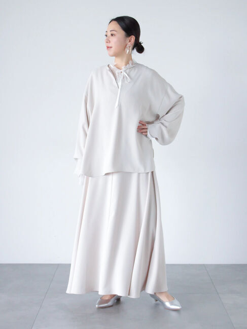 sm2rhythm「【セレモニーアイテム】ジョーゼットスカート(セットアップ可)」|スカート|