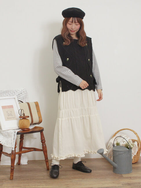 Samansa Mos2「ベーシックロングTシャツ」|Tシャツ・カットソー|