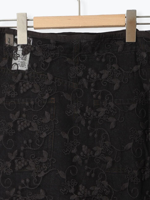 Samansa Mos2「【M/Lサイズ】レーススカートセットデニムパンツ」|その他|