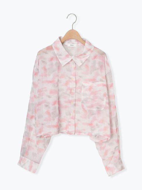 SM2「タイダイプリントシアーシャツ」|シャツ・ブラウス|