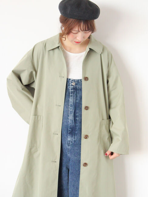 Samansa Mos2「【花粉防止加工】ステンカラーコート」|その他|