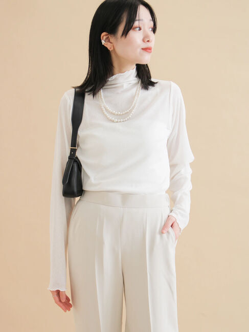 sm2rhythm「シアープルオーバー」|Tシャツ・カットソー|オフホワイト