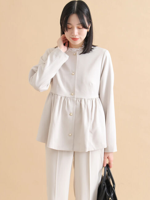 sm2rhythm「ペプラムジャケット」|その他|