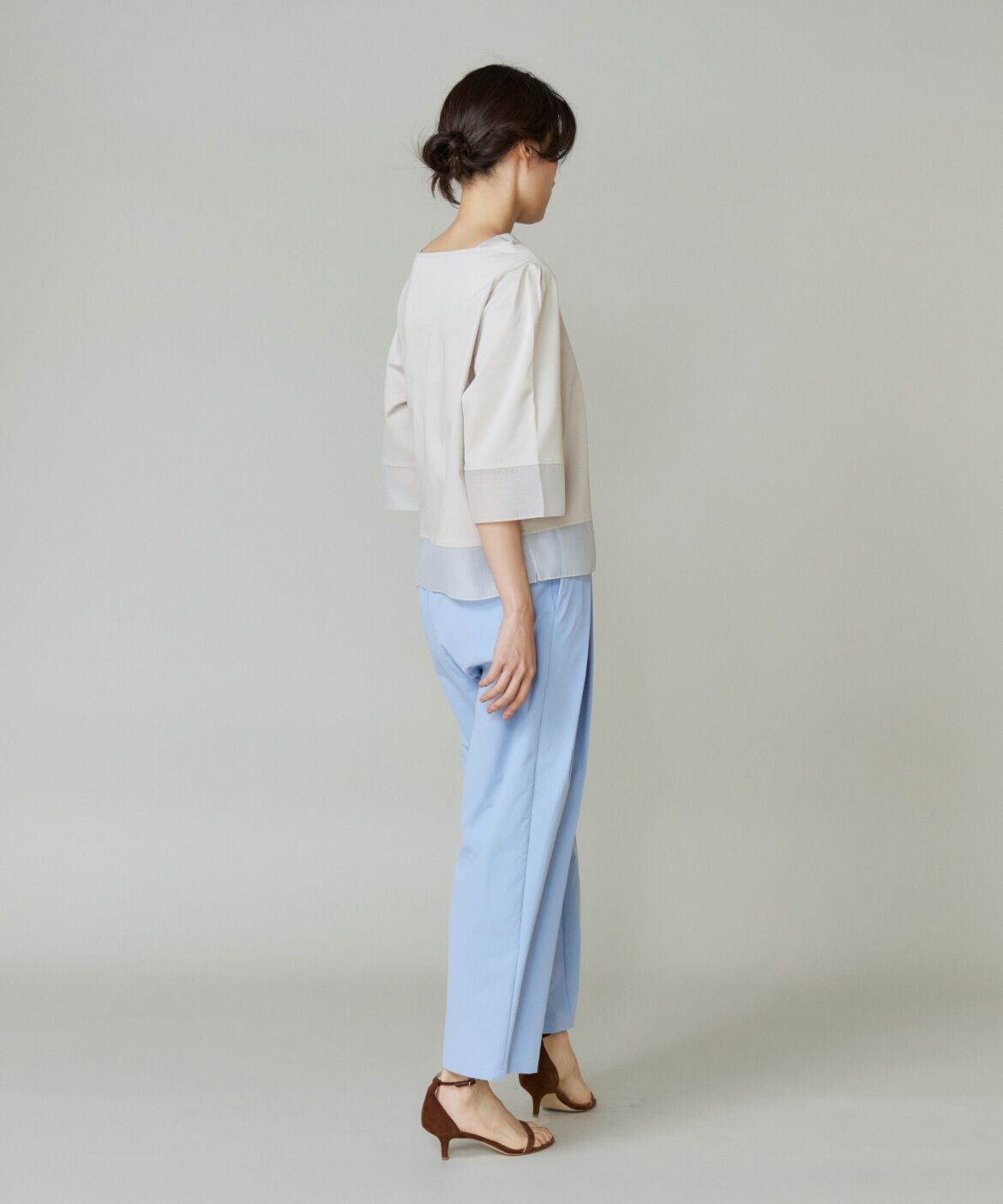 DAY by DAY it&rsquo;s international「バレルシルエットカーヴィパンツ」|スラックス|