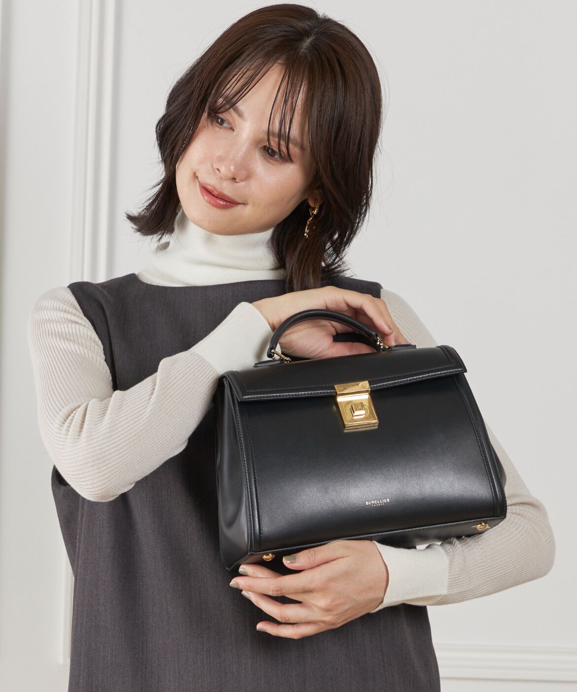 FAVORITE SUKINAMONO「The Midi Paris ハンドバッグ《DEMELLIER》  」|ハンドバッグ|