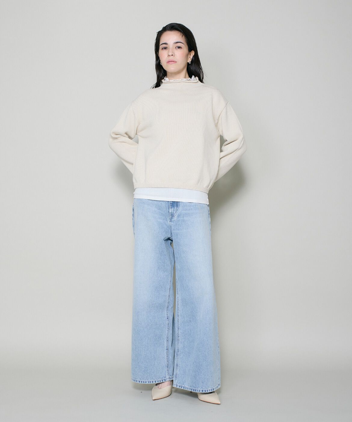 DAY by DAY it&rsquo;s international「綿リヨセルワイドデニムパンツ」|その他|