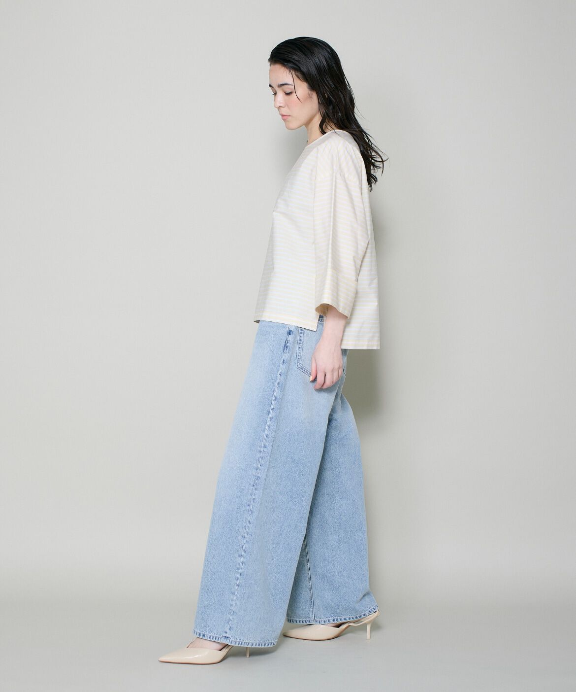 DAY by DAY it&rsquo;s international「綿リヨセルワイドデニムパンツ」|その他|