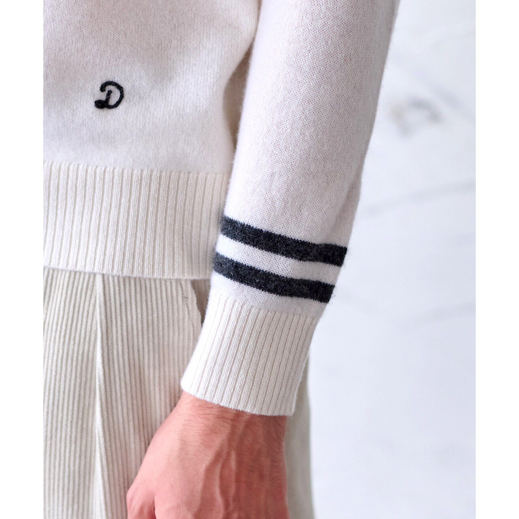 DRESSTERIOR「【カシミヤ100%】ピュアカシミヤクルーネックニット」|ニット・セーター|