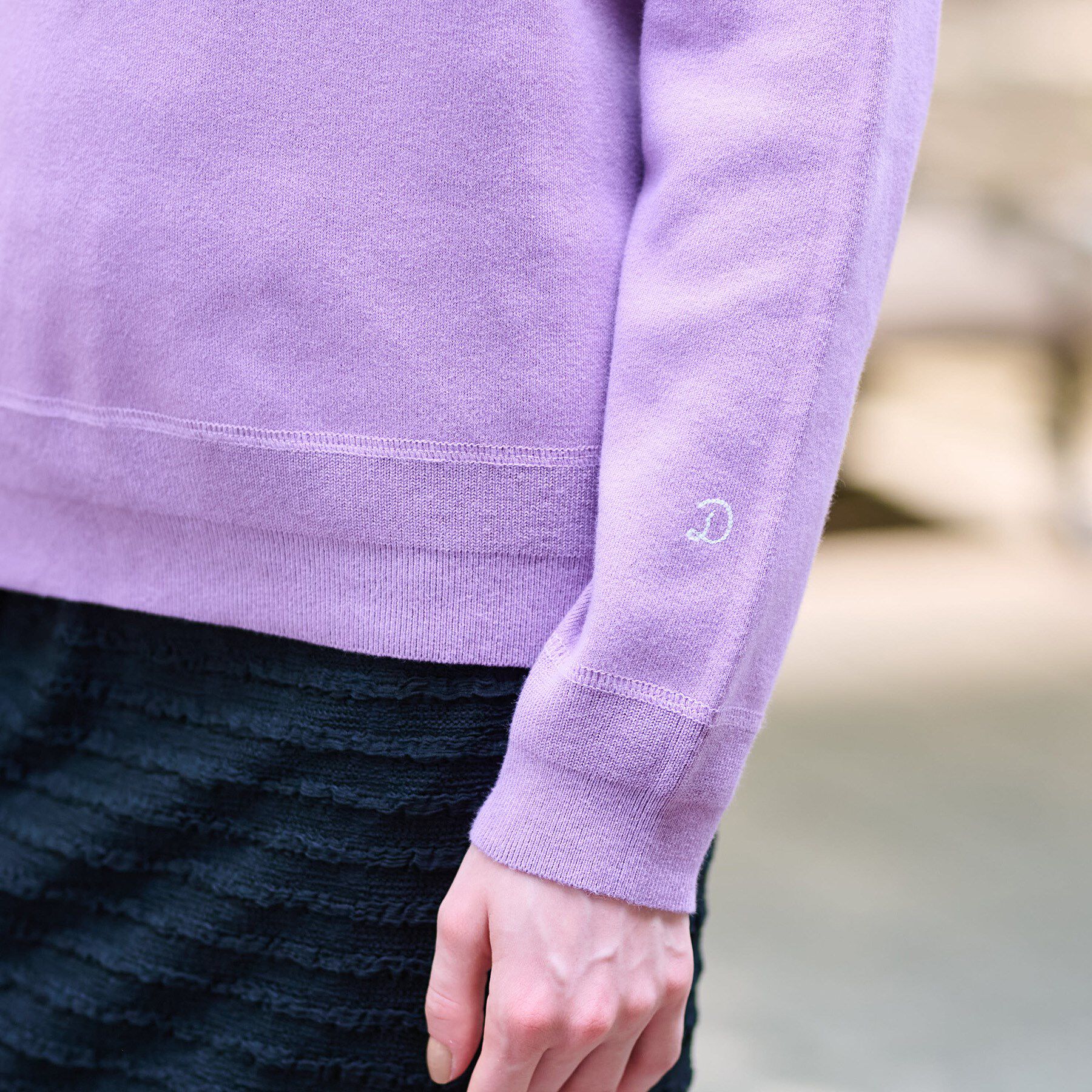 DRESSTERIOR「【CLASSY.12月号掲載/洗える/7色展開】ウォッシャブルコットンカシミヤニット」|ニット・セーター|