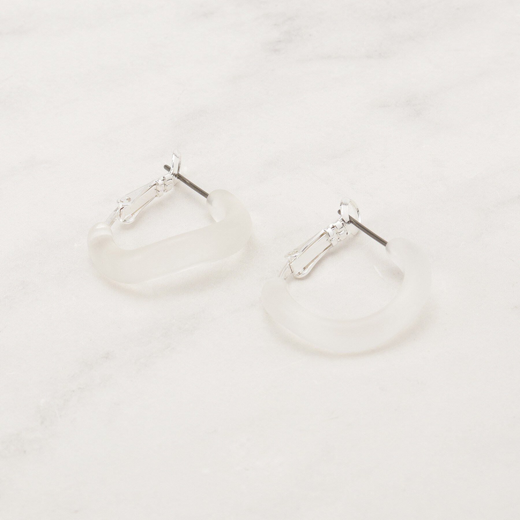 grove「カラーアクリルフープピアス」|ピアス|