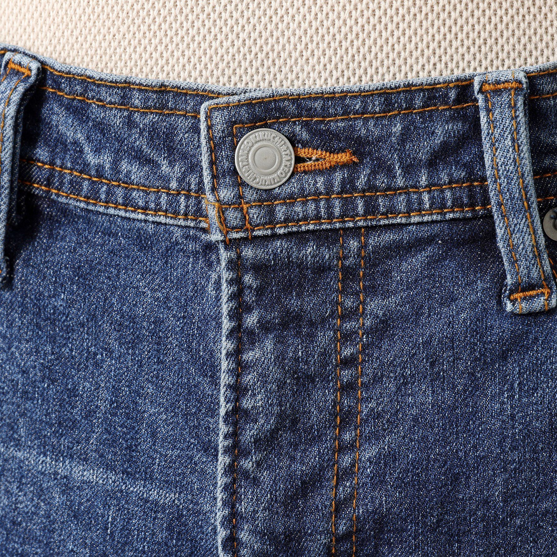 TAKEO KIKUCHI「【モンスターストレッチ】日本製 ウォッシュド デニムパンツ」|デニム|