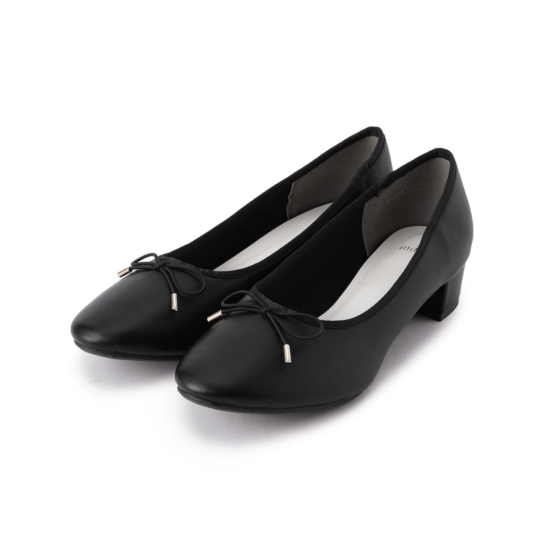 index「ラウンドトゥヒールバレエシューズ」|パンプス|