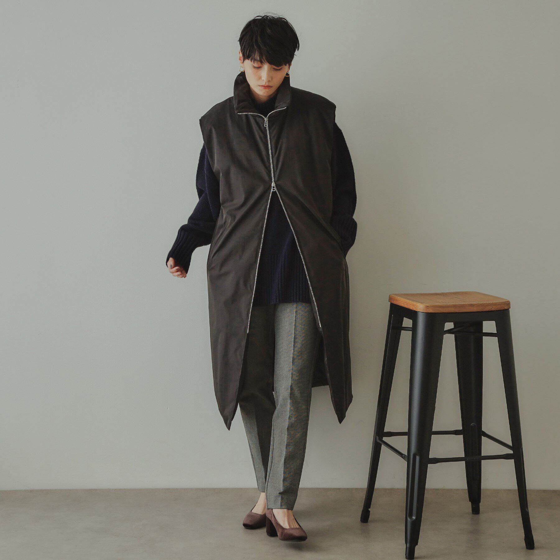 OPAQUE.CLIP「【大草直子さんコラボ】3WAYアウター」|ダウン|