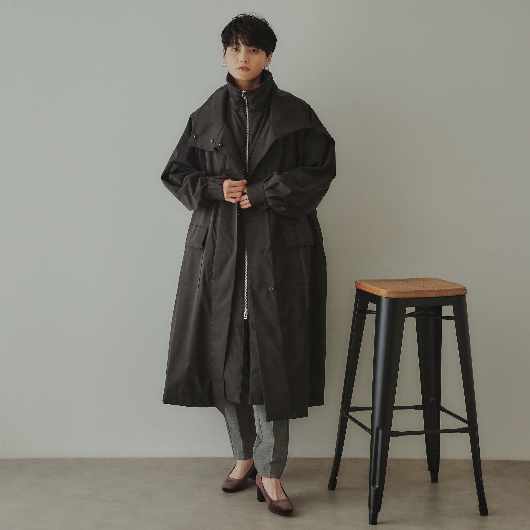 OPAQUE.CLIP「【大草直子さんコラボ】3WAYアウター」|ダウン|