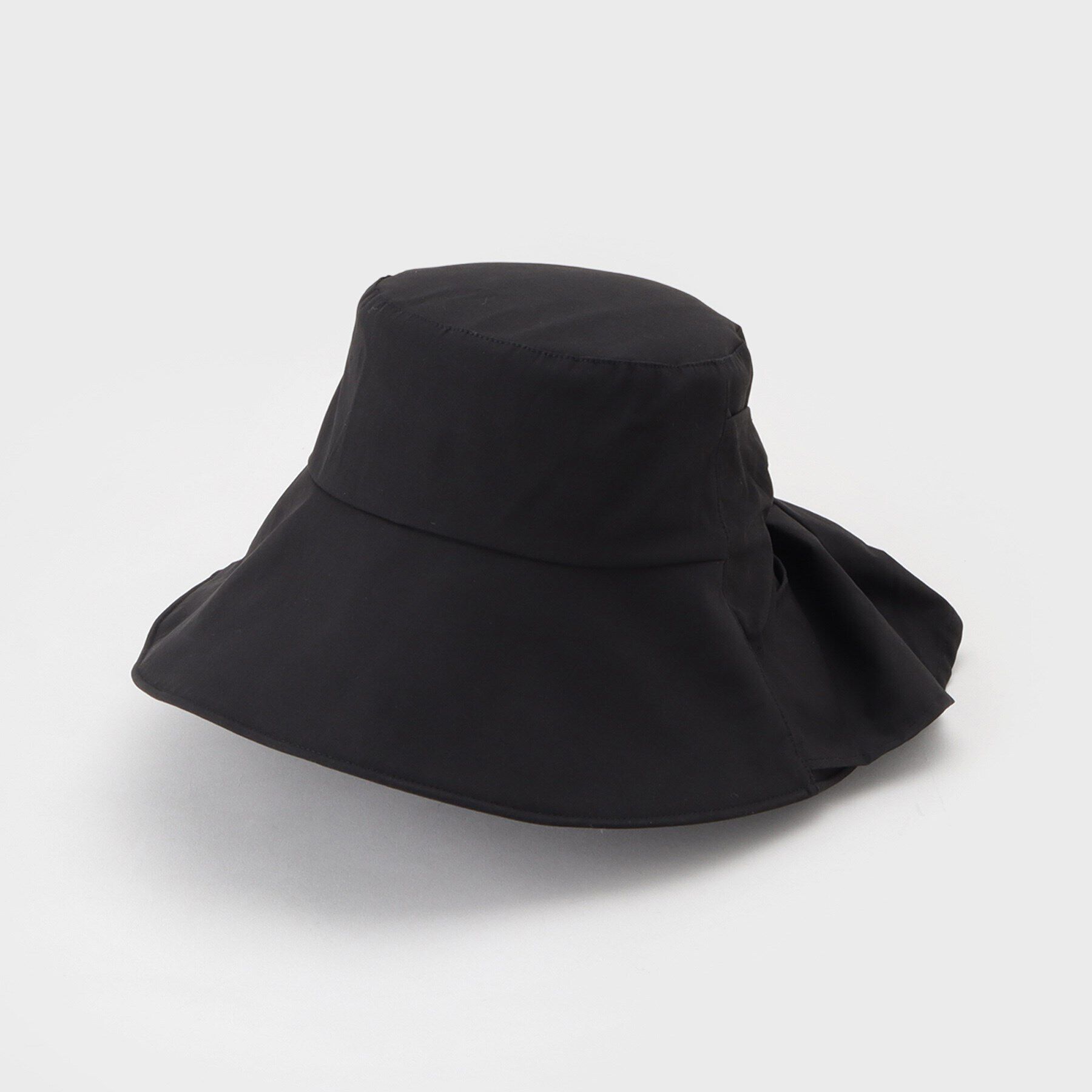 OPAQUE.CLIP「【2WAY】ビッグリボンハット」|ハット|ブラック(019)