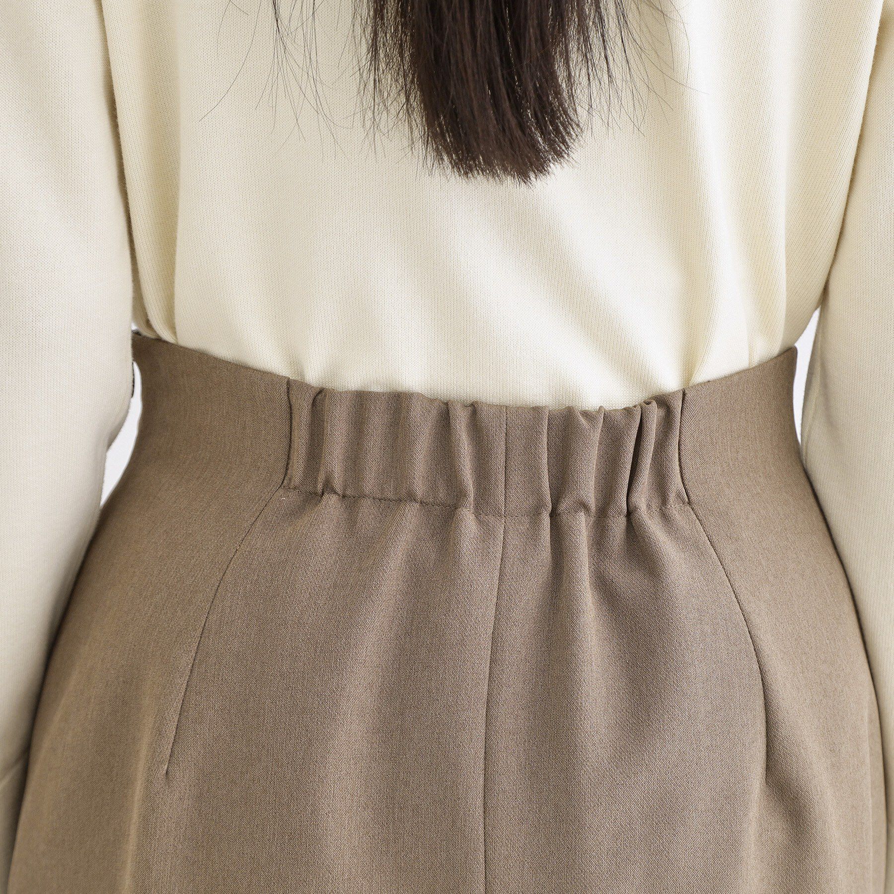 OPAQUE.CLIP「ストレッチダブルポケットタイトスカート【洗濯機OK】」|スカート|