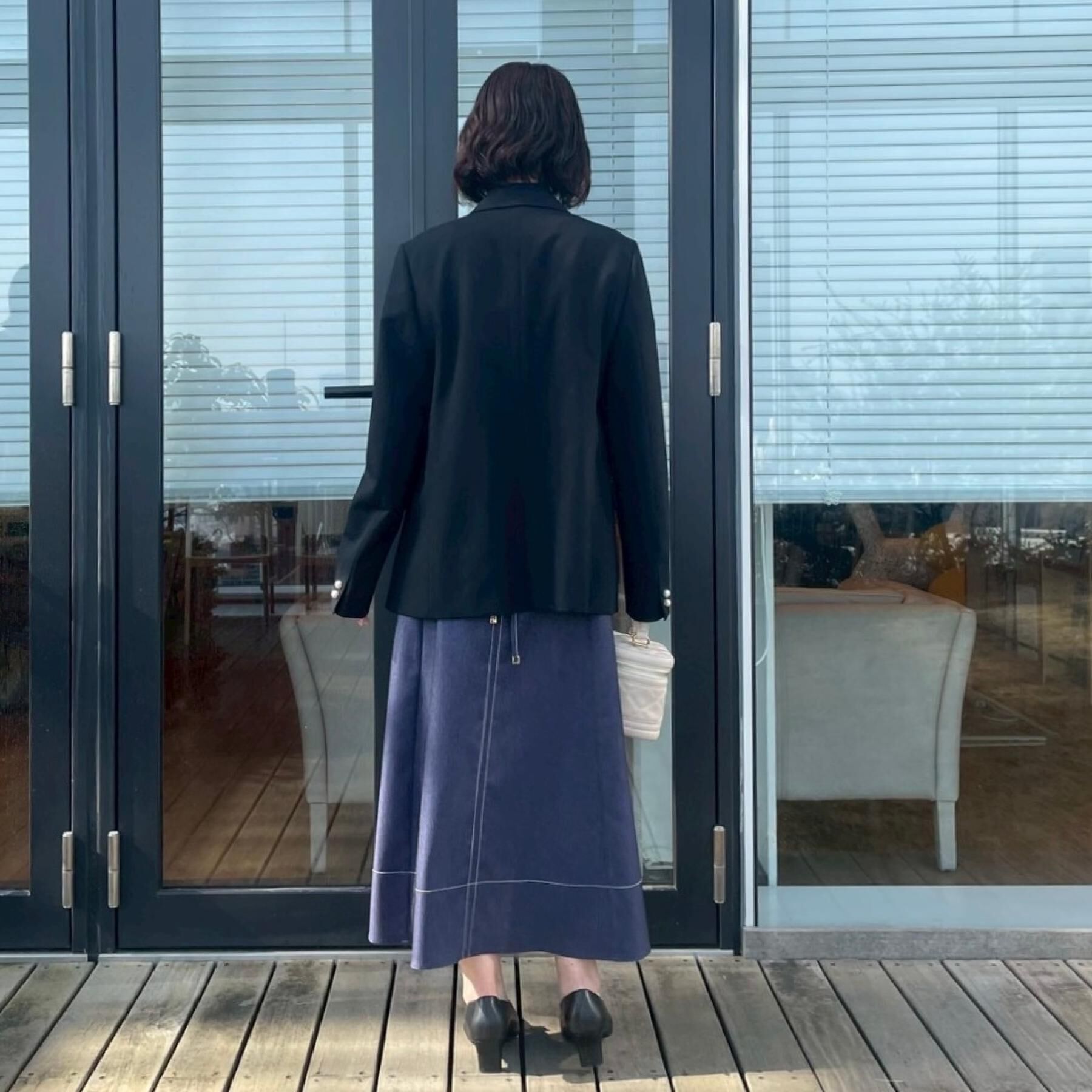 Couture broach「【洗える・ハレの日・通勤】パール調ボタン テーラードジャケット」|テーラードジャケット|