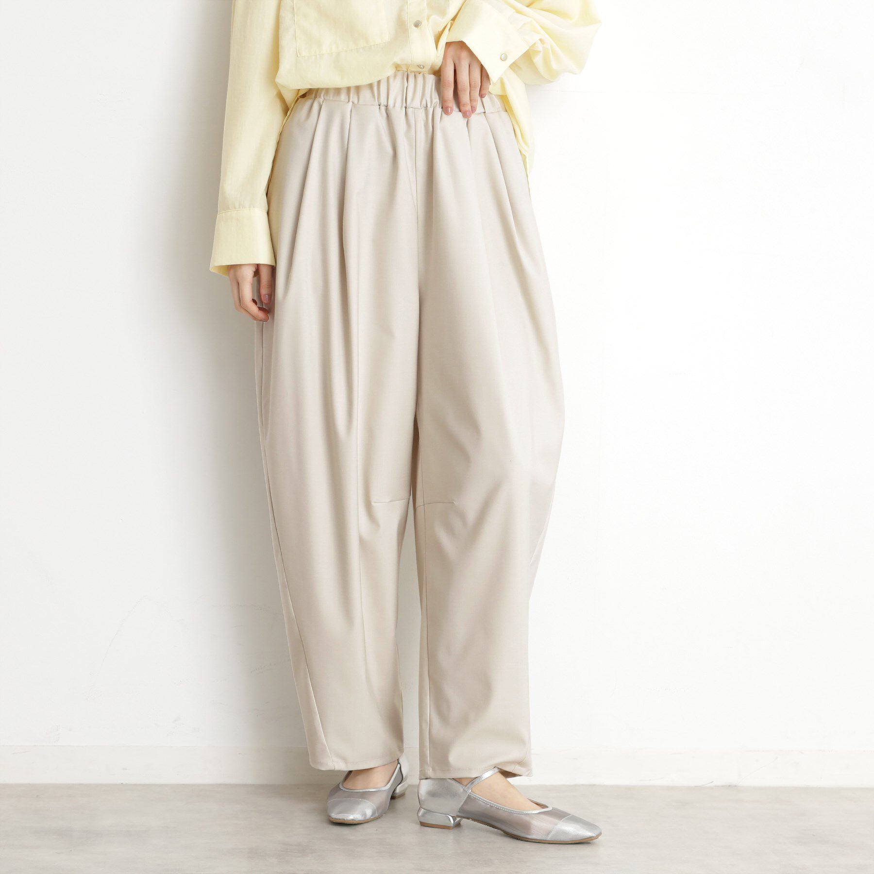 THE SHOP TK「バレルパンツ【洗える】」|その他|