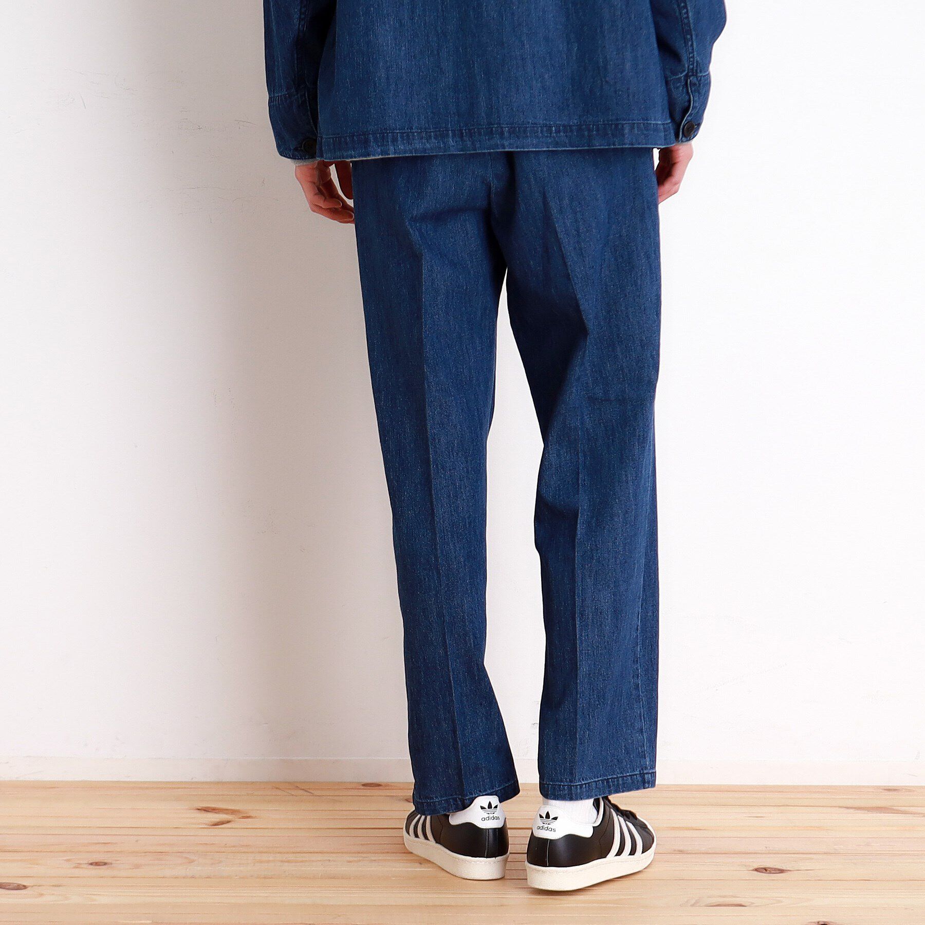 THE SHOP TK「綿麻デニムワイドイージーパンツ　セットアップ可」|その他|