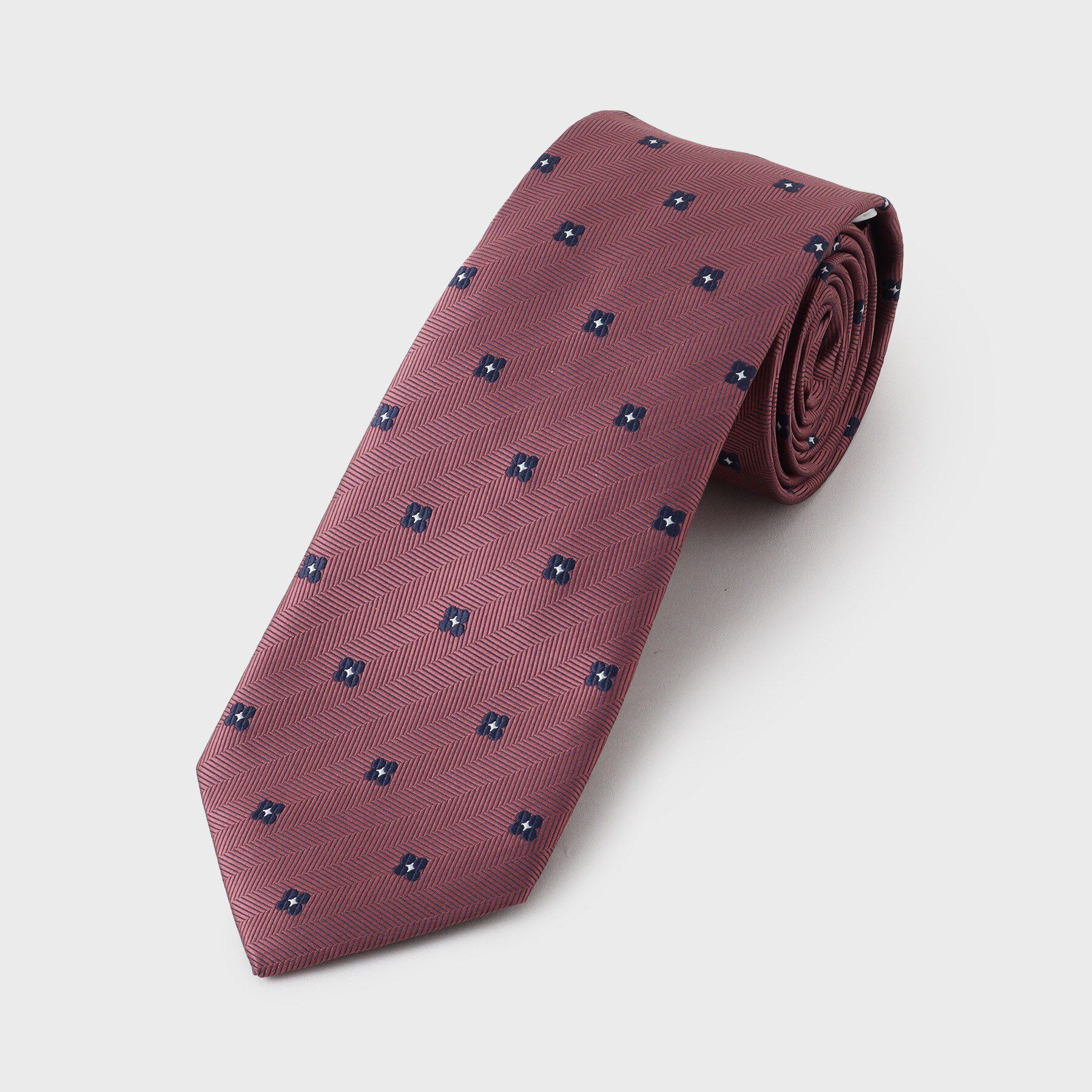 THE SHOP TK「小紋柄 アソート ネクタイ 【洗濯機OK】」|ネクタイ・蝶ネクタイ|ピンク(171)