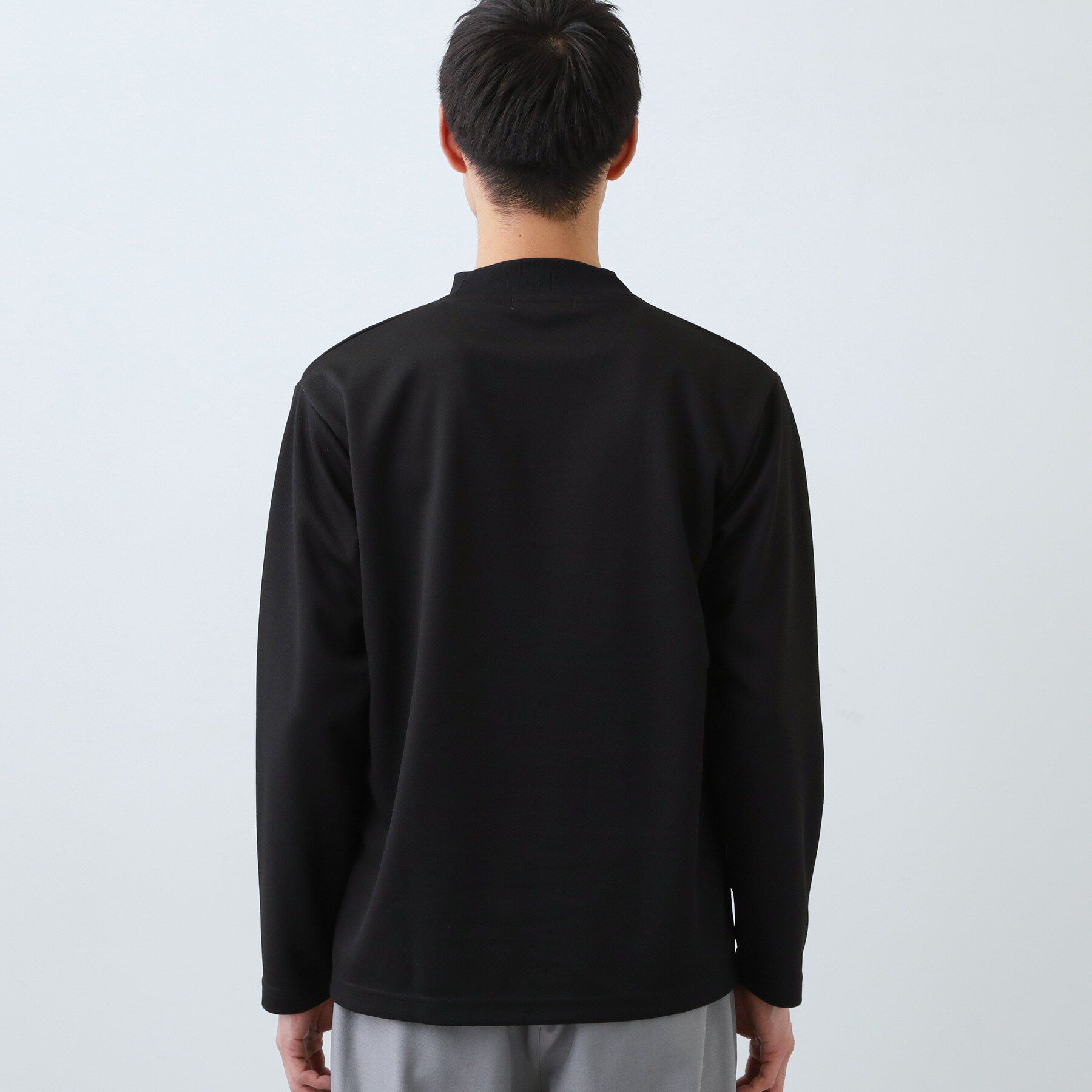 THE SHOP TK「ビジネス兼用 カルゼモックネック 洗濯機ok」|Tシャツ・カットソー|