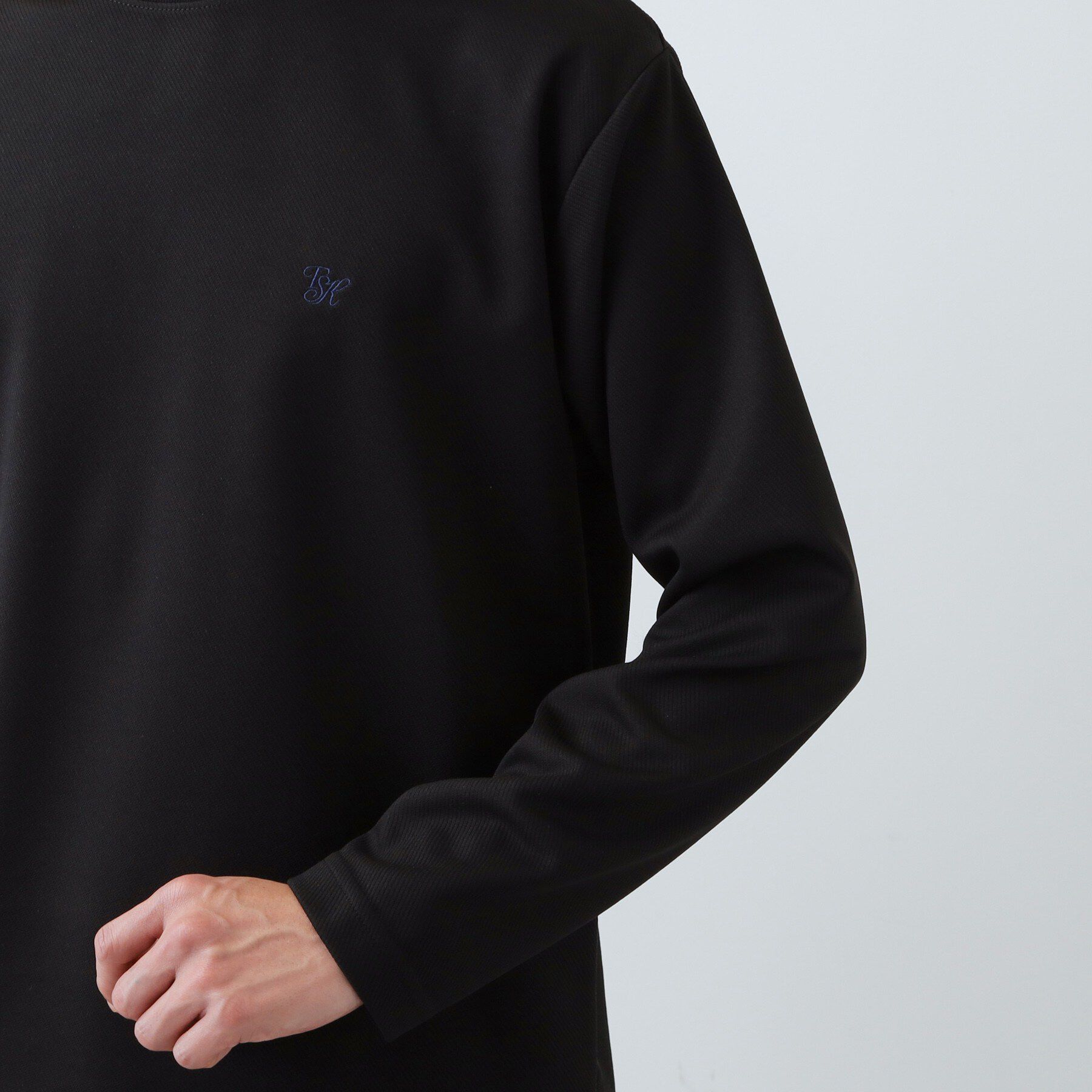 THE SHOP TK「ビジネス兼用 カルゼモックネック 洗濯機ok」|Tシャツ・カットソー|