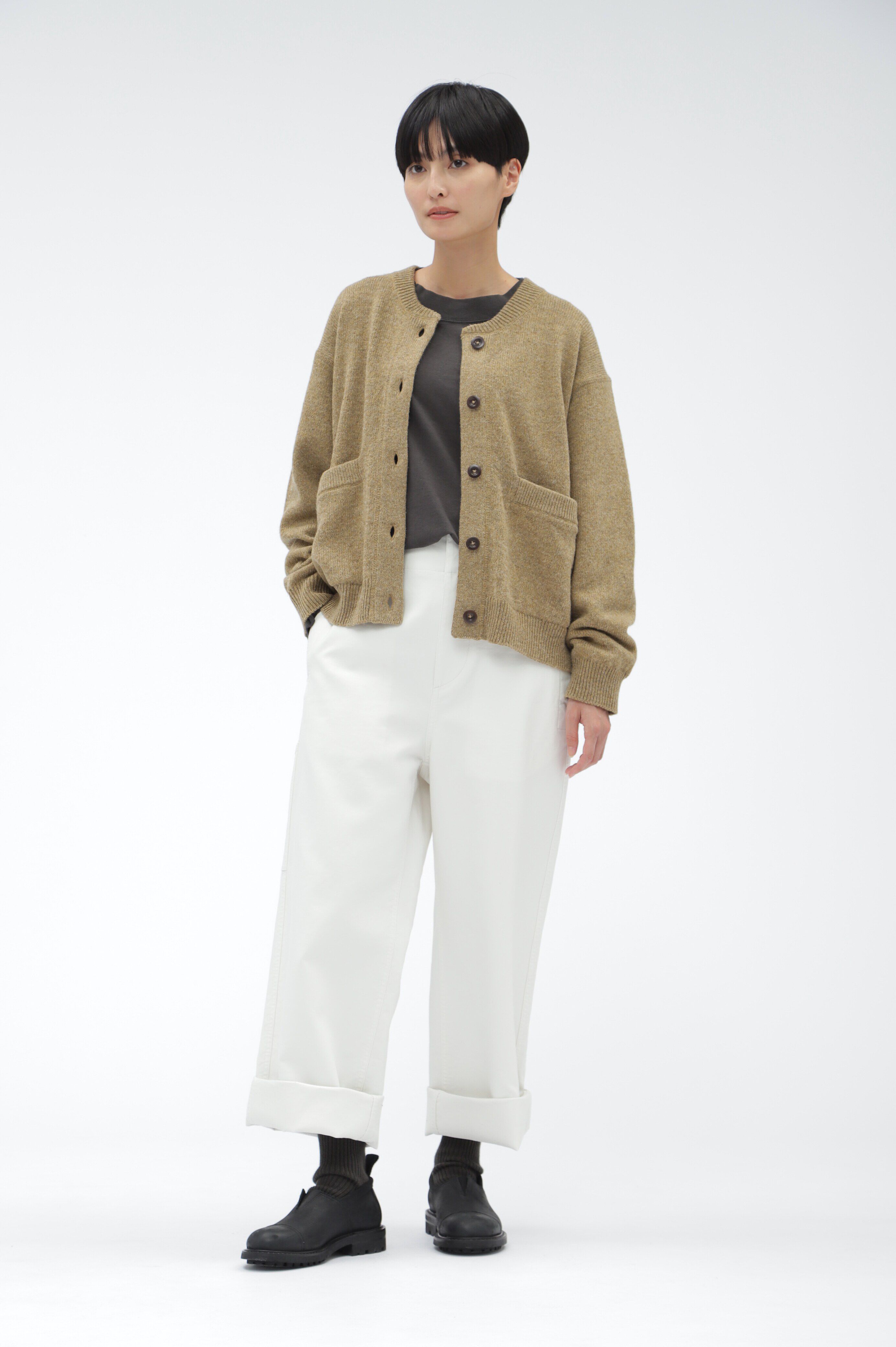 MHL.「UPCYCLING COTTON JERSEY」|Tシャツ・カットソー|