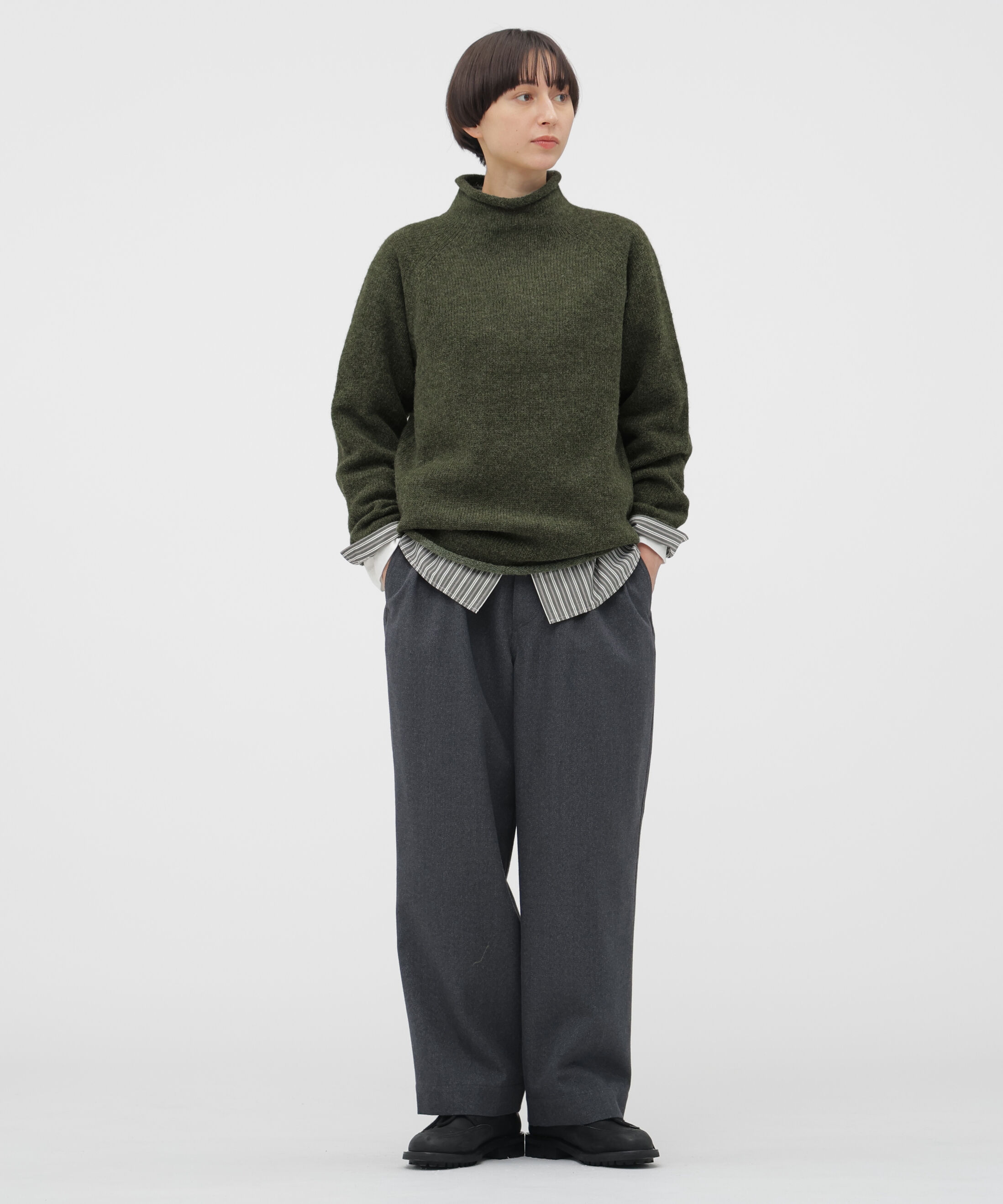 MHL.「DRY WOOL KNITWEAR」|ニット・セーター|