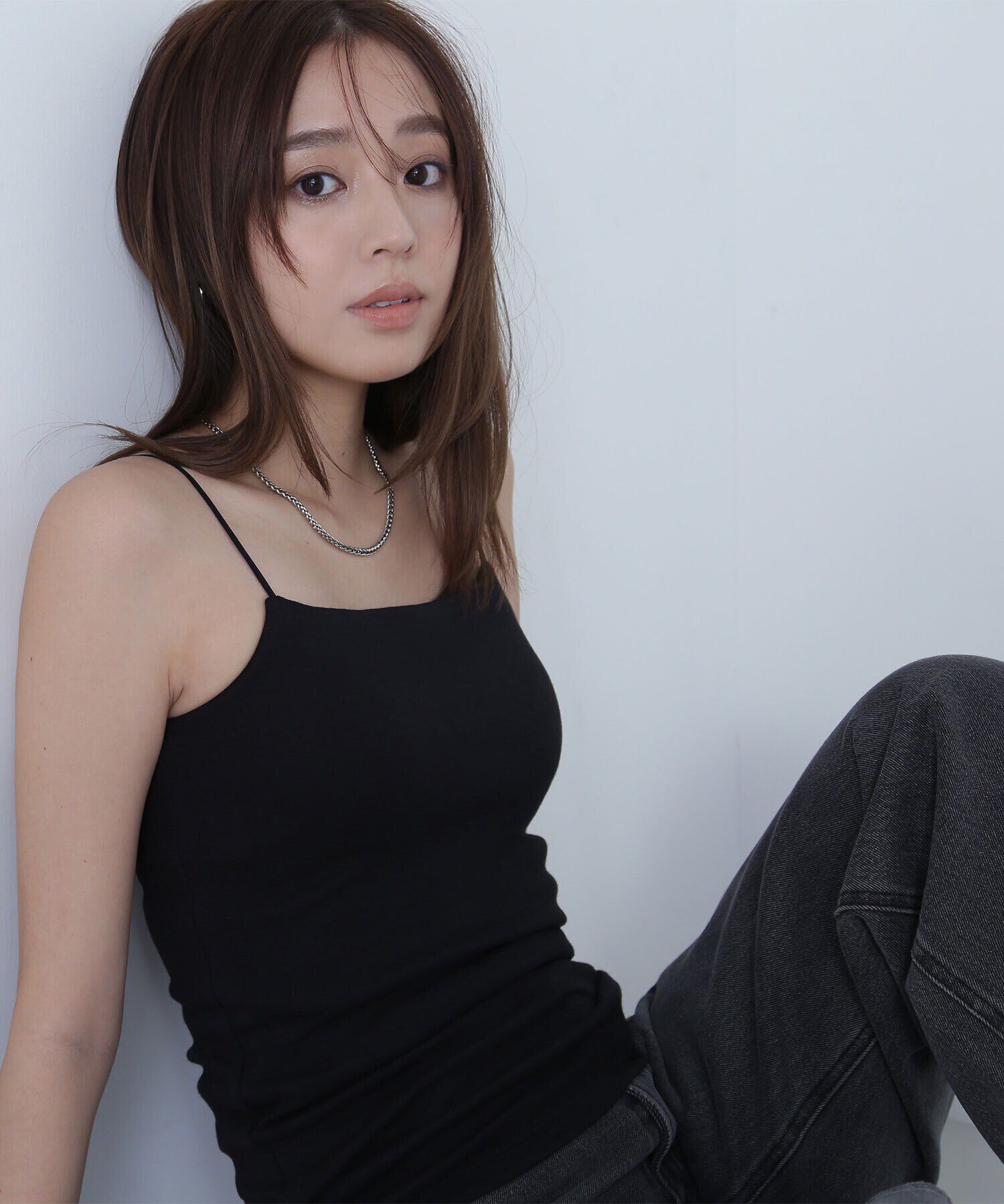  「カップ付キャミソール」|Tシャツ・カットソー|クロ