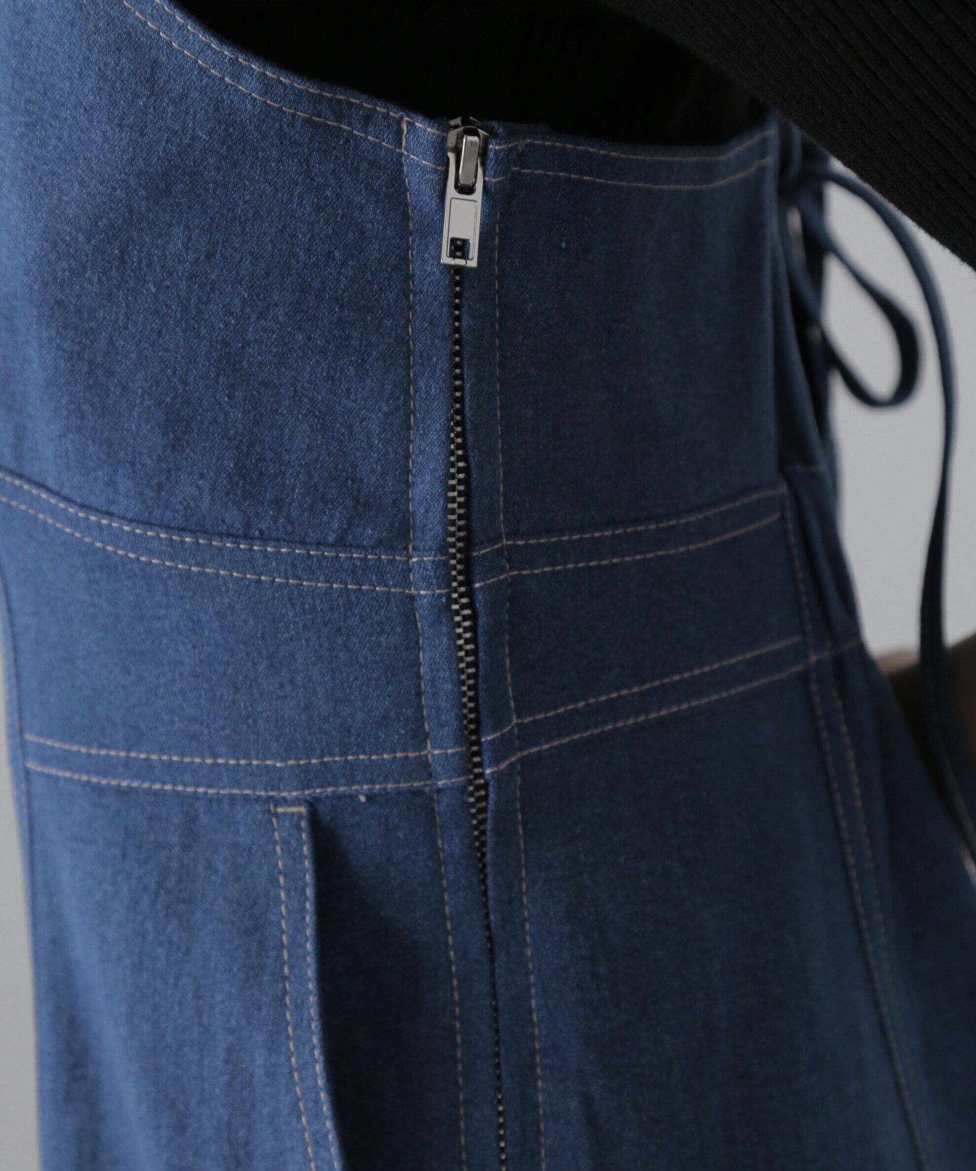  「ライトオンスデニムマーメイドキャミワンピース」|ワンピース|