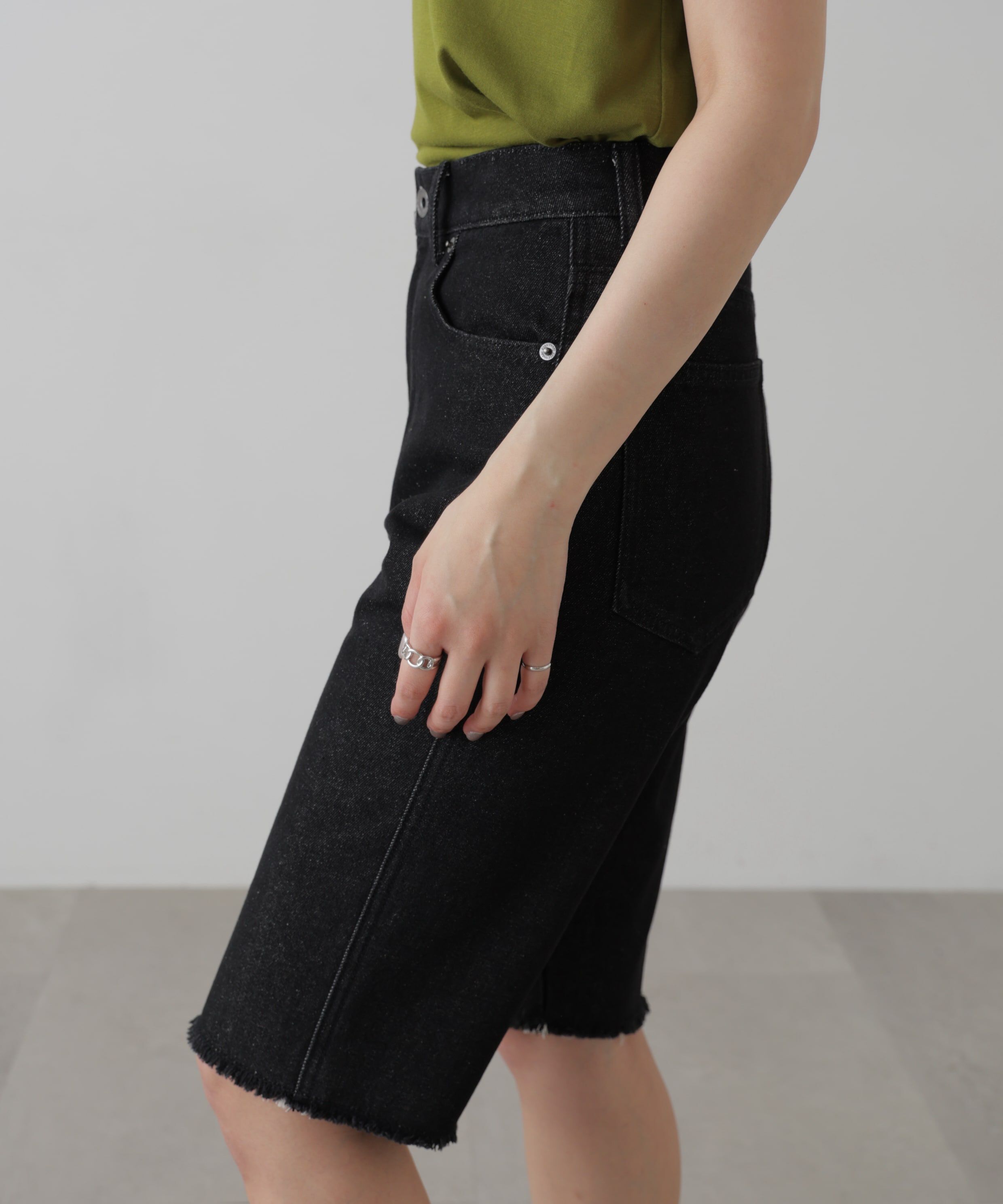  「バイカーデニムパンツ」|その他|