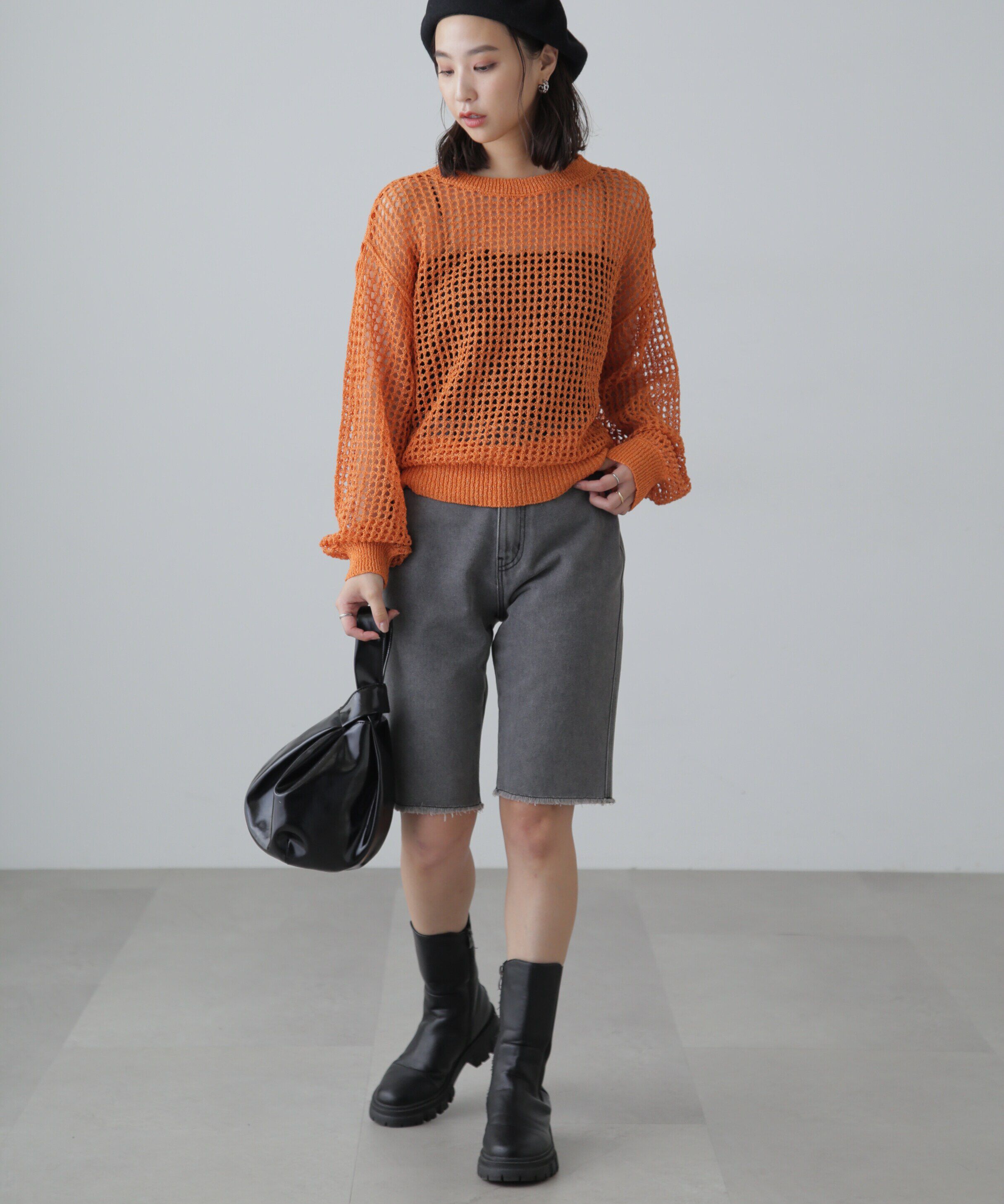  「バイカーデニムパンツ」|その他|