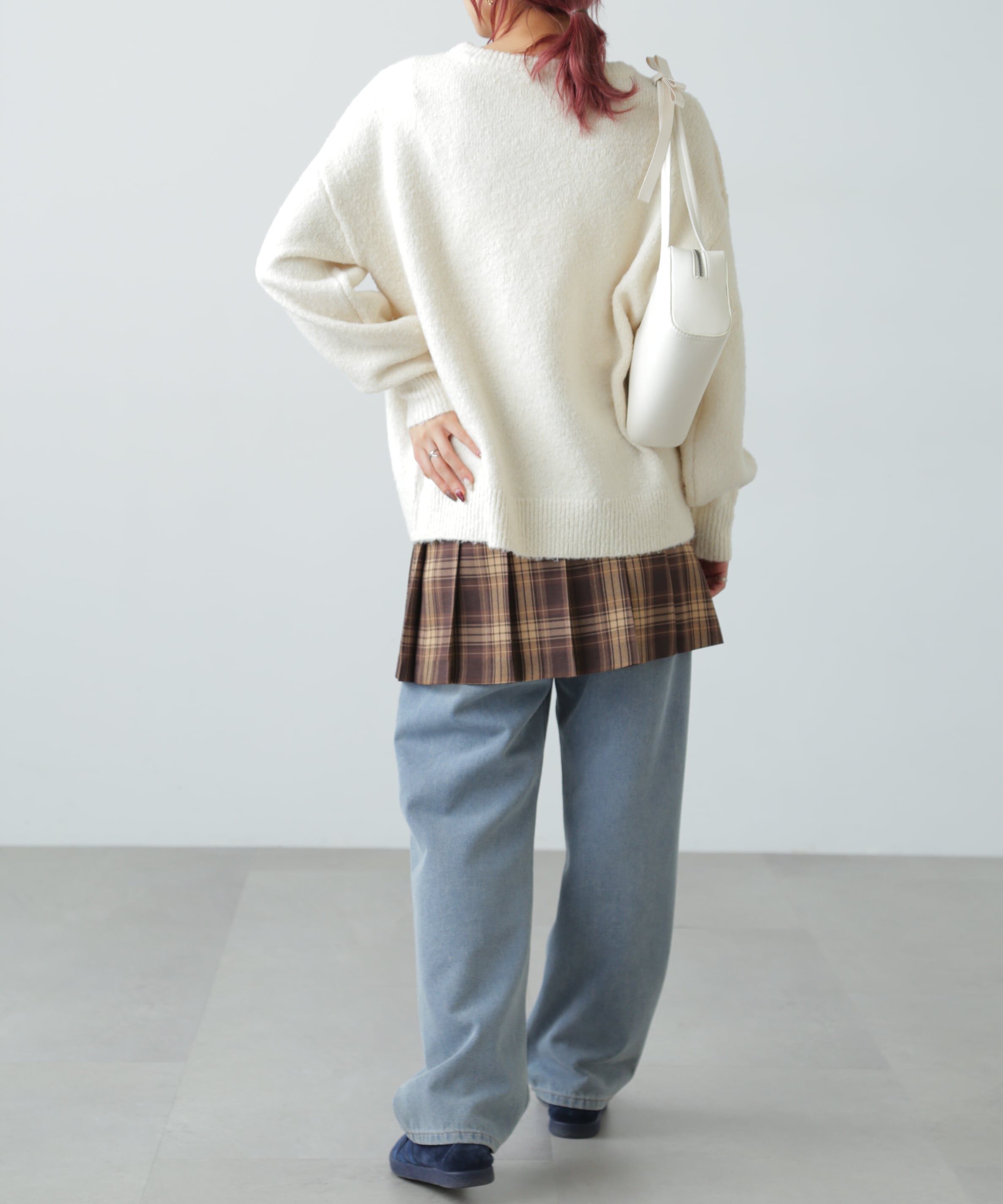  「ラッププリーツミニスカート」|スカート|