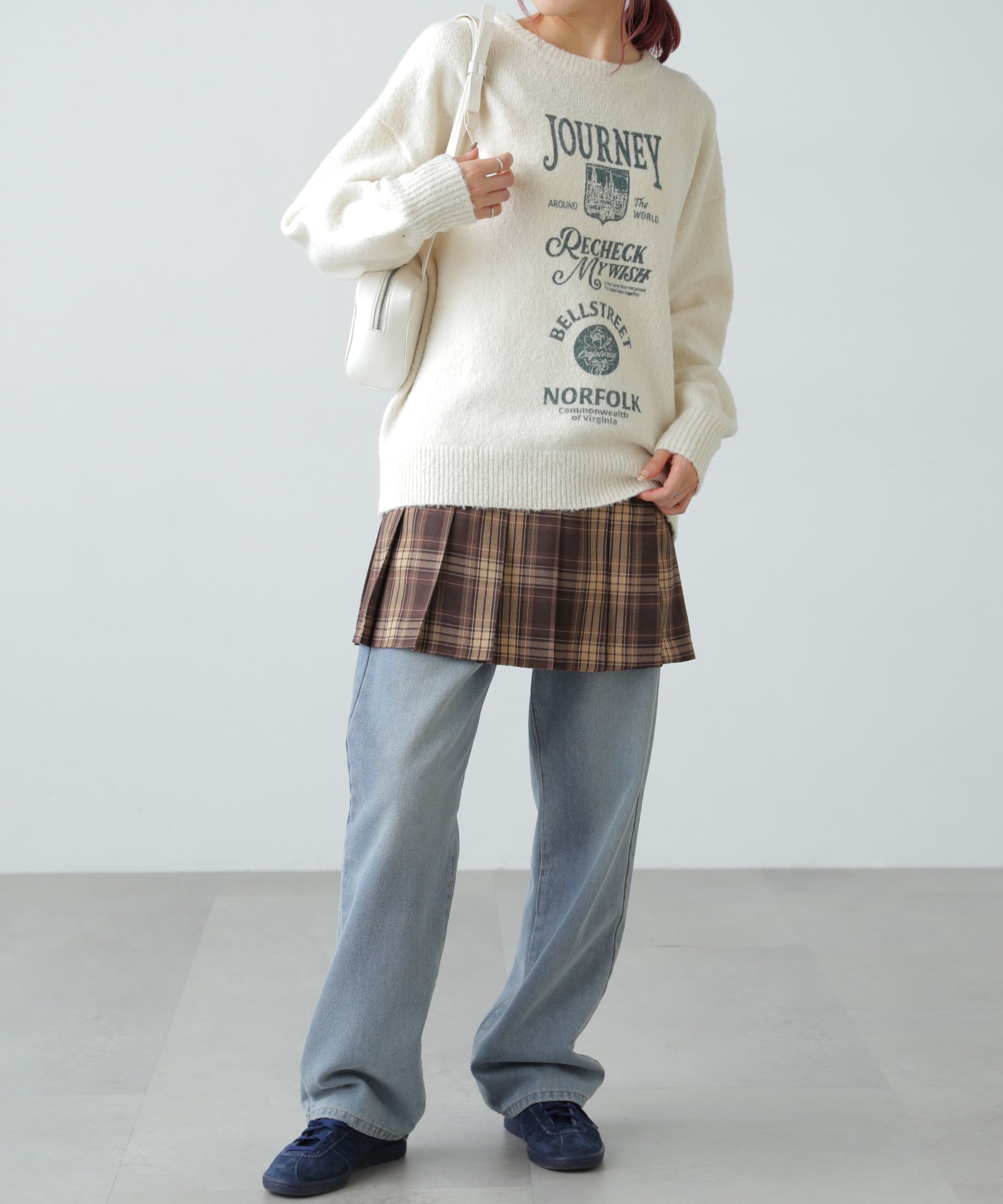  「ラッププリーツミニスカート」|スカート|