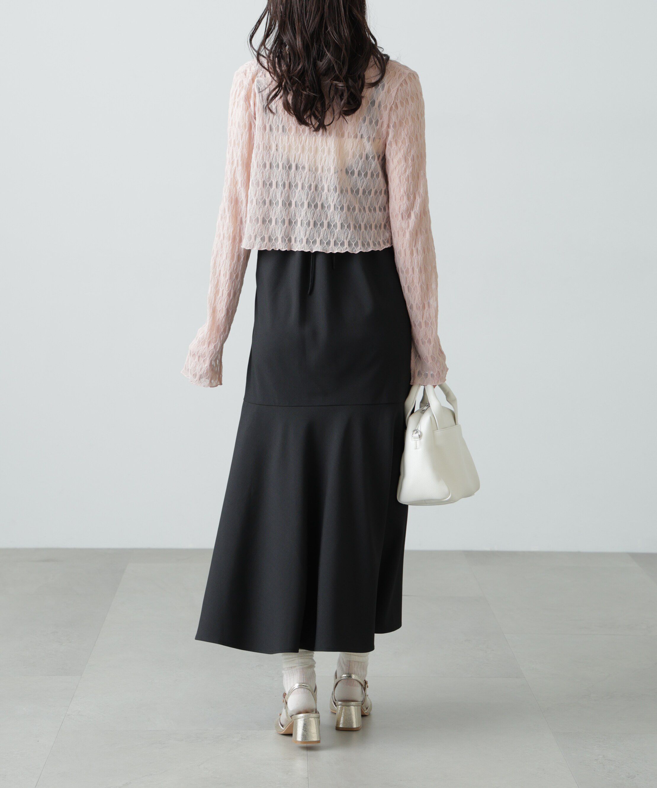  「2ストラップマーメイドキャミワンピース」|ワンピース|