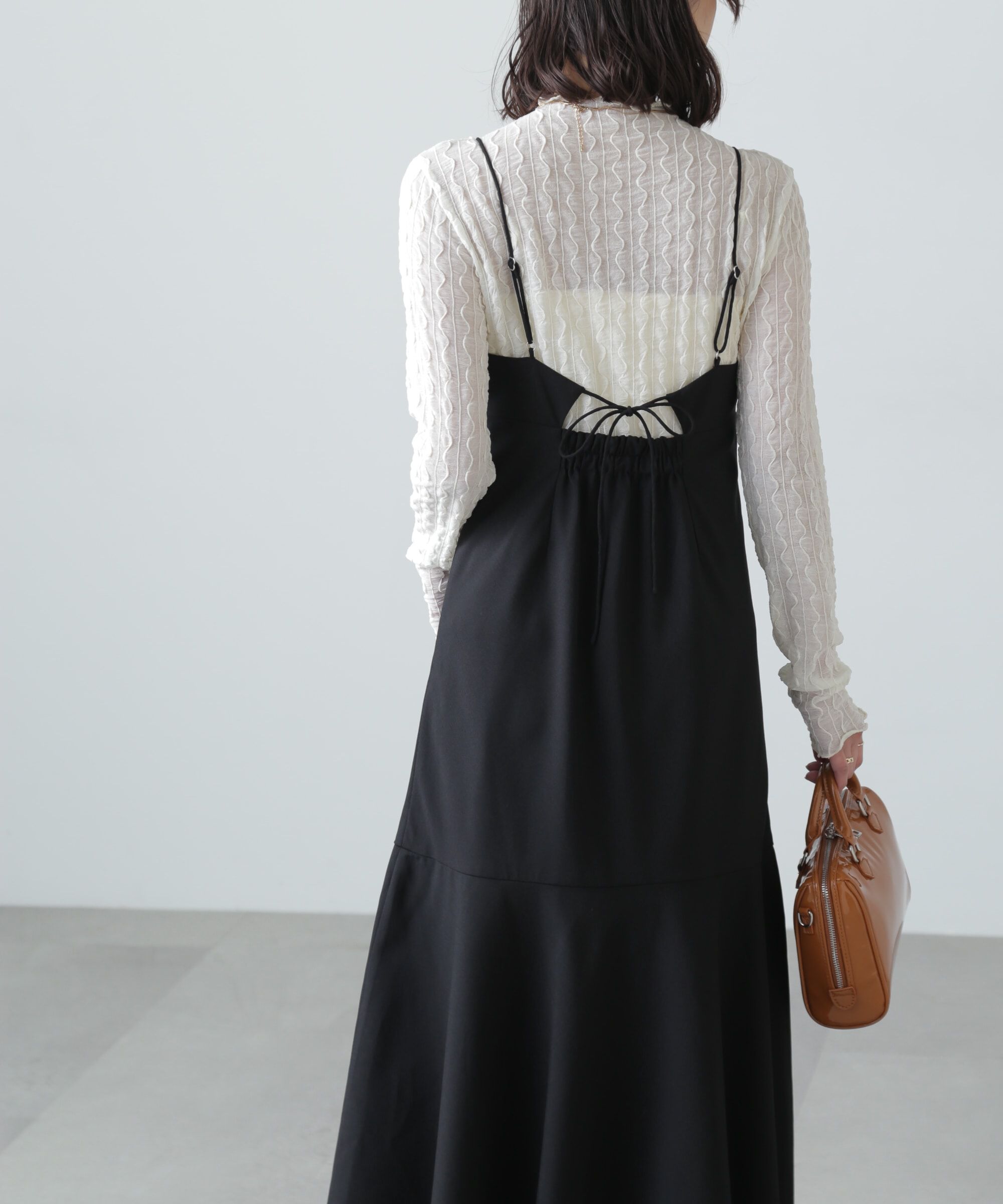  「2ストラップマーメイドキャミワンピース」|ワンピース|