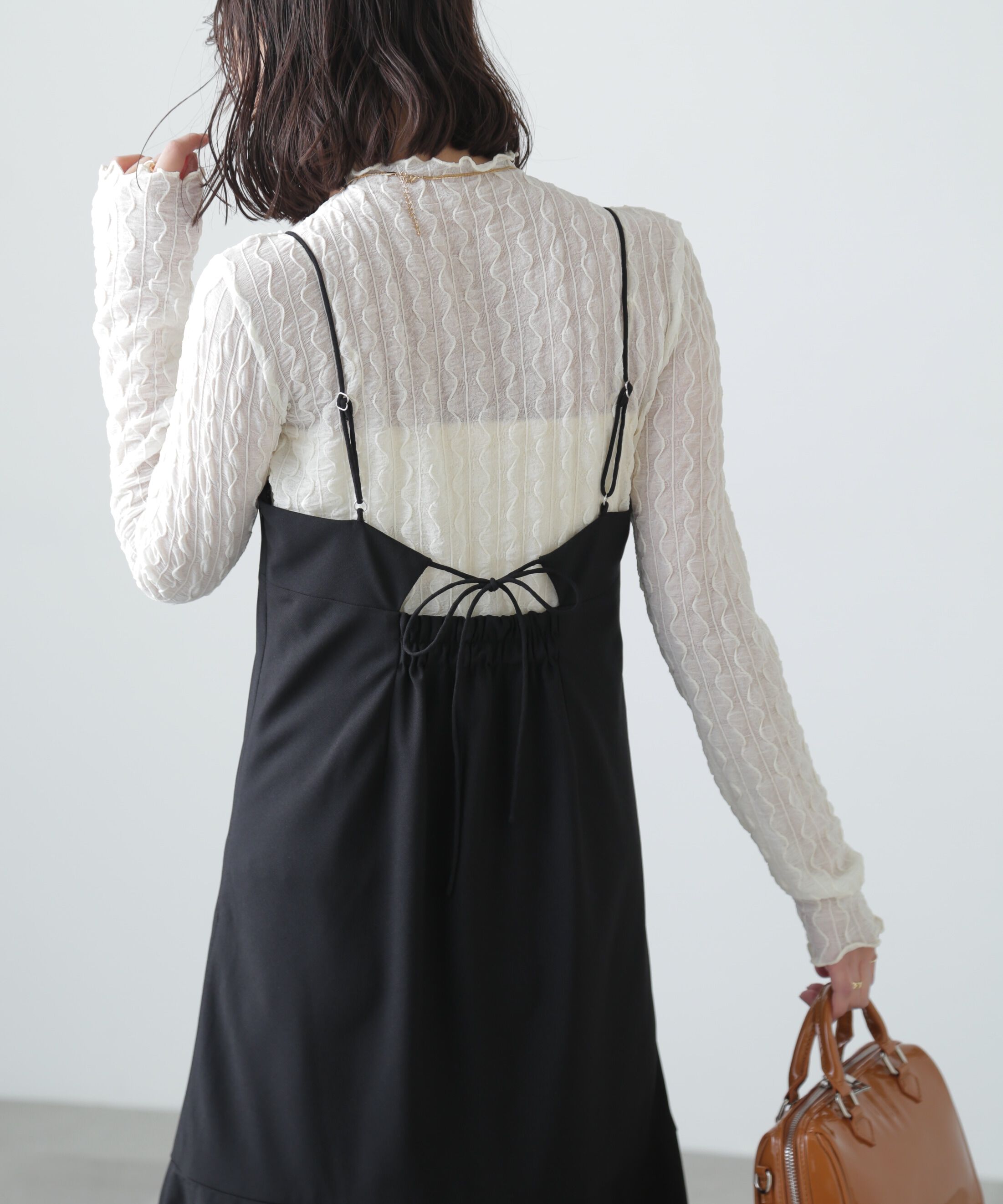  「2ストラップマーメイドキャミワンピース」|ワンピース|