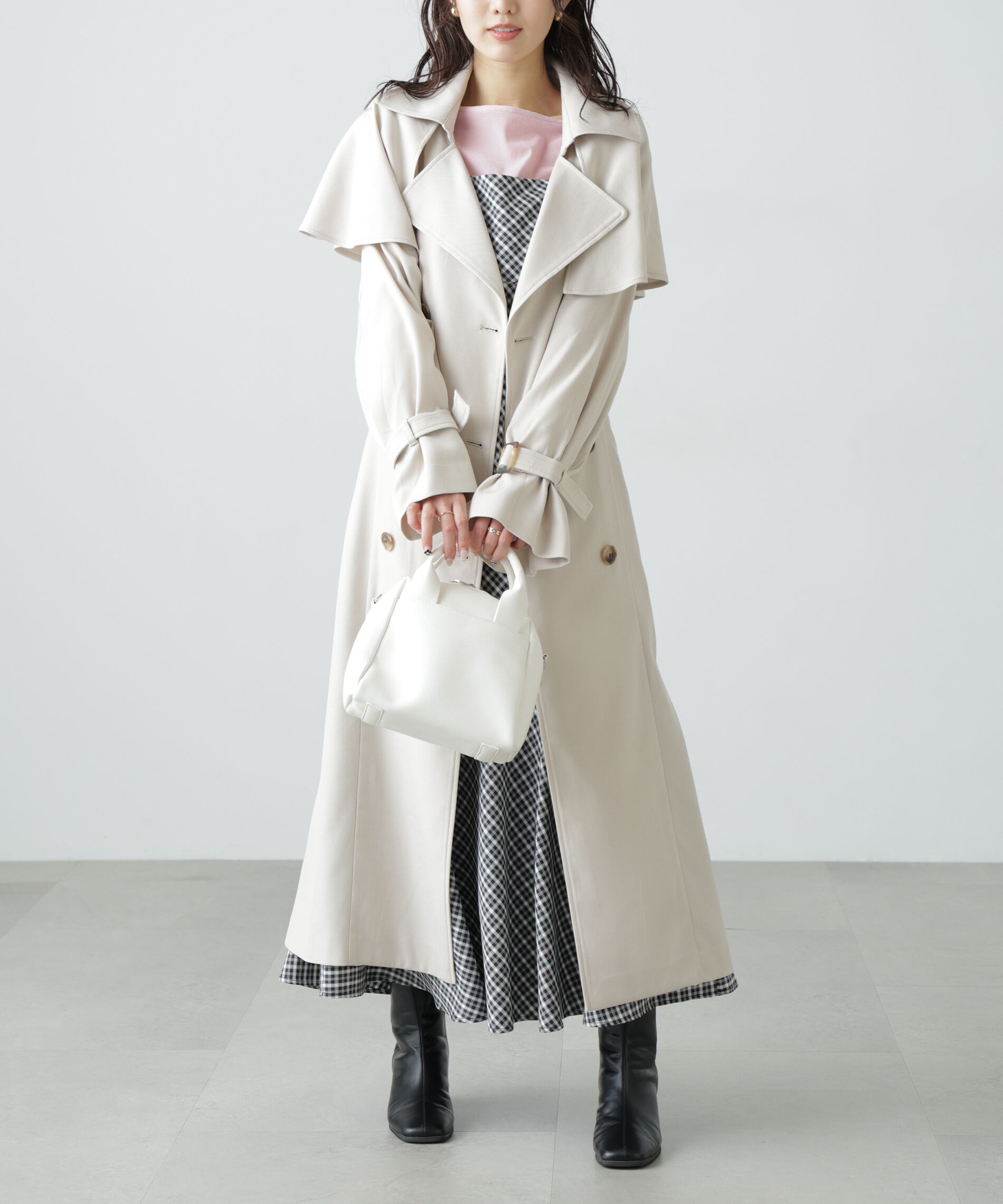  「2ストラップマーメイドキャミワンピース」|ワンピース|