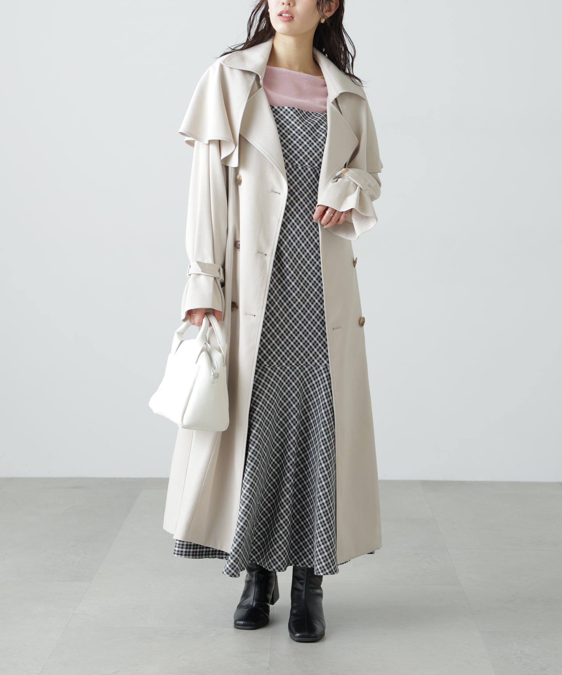  「2ストラップマーメイドキャミワンピース」|ワンピース|