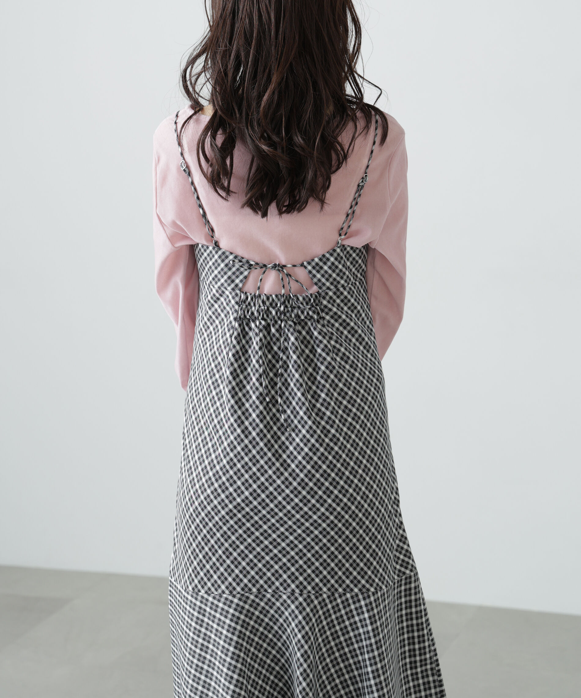  「2ストラップマーメイドキャミワンピース」|ワンピース|