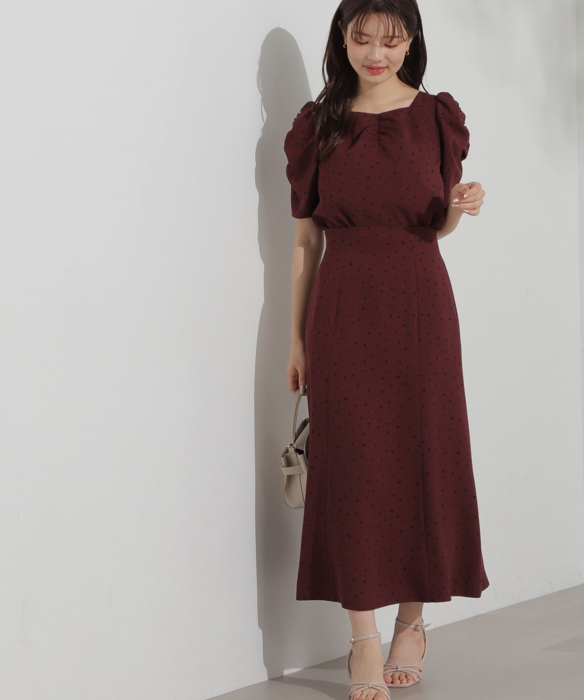 PROPORTION BODY DRESSING「ハートドットナロースカート」|スカート|